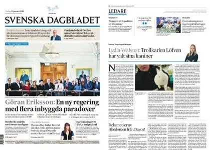 Svenska Dagbladet – 22 januari 2019