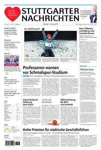 Stuttgarter Nachrichten Stadtausgabe (Lokalteil Stuttgart Innenstadt) - 13. Februar 2018