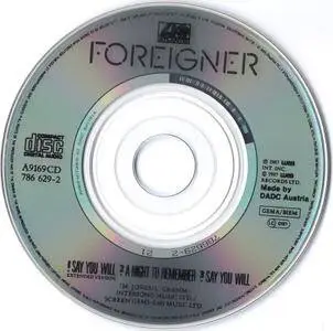 Foreigner - Say You Will (1987)