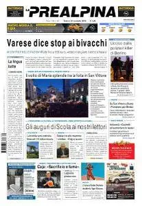 La Prealpina - 24 Dicembre 2016