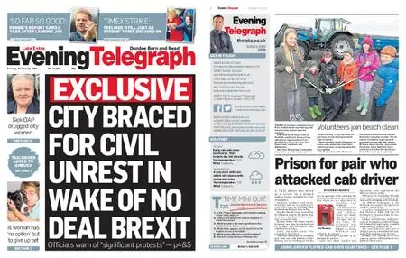 Evening Telegraph Late Edition – October 15, 2019