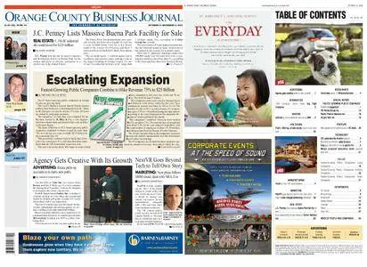 Orange County Business Journal – October 31, 2016