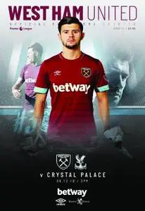 West Ham United Official Programmes – 09 December 2018