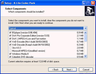 K-Lite Mega Codec Pack  8.6.0