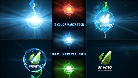 Energy Sphere Logo Reveal - Project for After Effects (VideoHive)