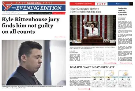 Chicago Tribune Evening Edition – November 19, 2021