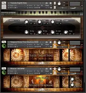 Crypto Cipher Bollywood Harmoniums KONTAKT