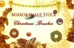 Christmas Brushes for Adobe Photoshop