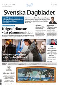Svenska Dagbladet – 30 november 2022