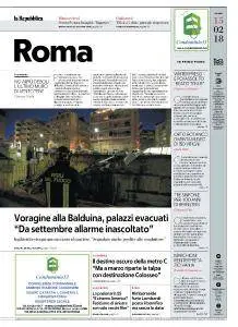 la Repubblica Roma - 15 Febbraio 2018