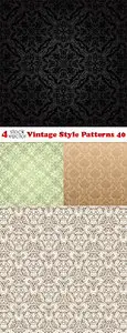 Vectors - Vintage Style Patterns 40