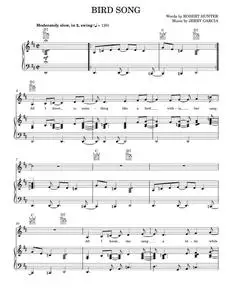 Bird song - Grateful Dead (Piano-Vocal-Guitar)