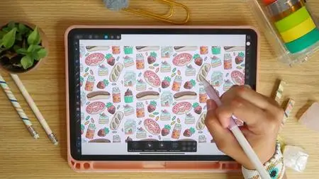 Learn To Design A Half Drop And Rectangle Full Drop Repeat