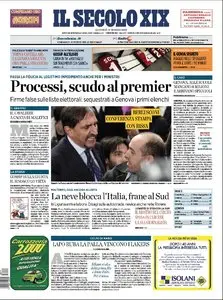 IL SECOLO XIX DELL 11 MARZO 2010