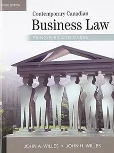 Contemporary Canadian Business Law: Principles and Cases (10th edition)