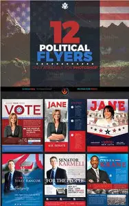 CreativeMarket - Ultimate Political Flyer Bundle