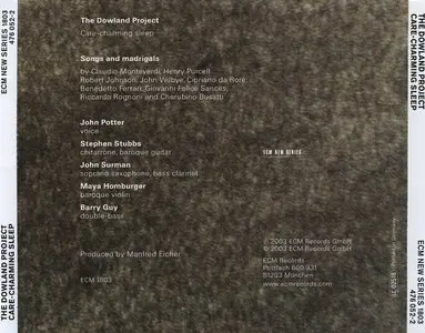 The Dowland Project - Care-Charming Sleep (2003) {ECM 1803}