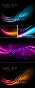 Dark Abstract Backgrounds Vector
