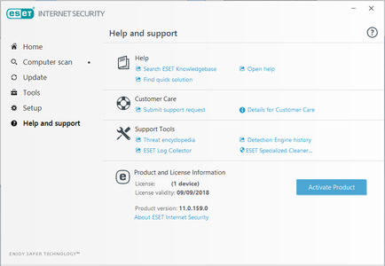 ESET Internet Security 11.0.159.0 (x86/x64)