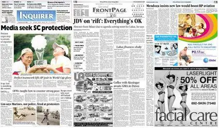 Philippine Daily Inquirer – January 22, 2008