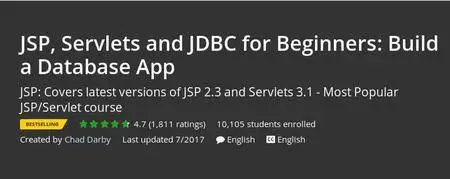Udemy - JSP, Servlets and JDBC for Beginners: Build a Database App
