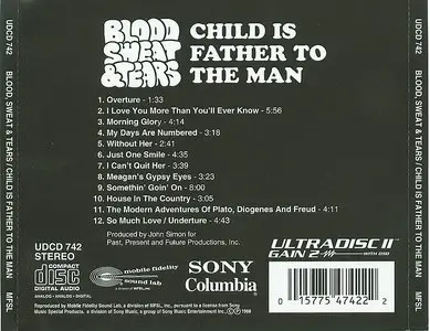 Blood, Sweat and Tears - Child Is Father to the Man (1968) {MFSL UDCD II 742}