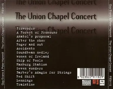 Guy Evans & Peter Hammill - The Union Chapel Concert (1997)