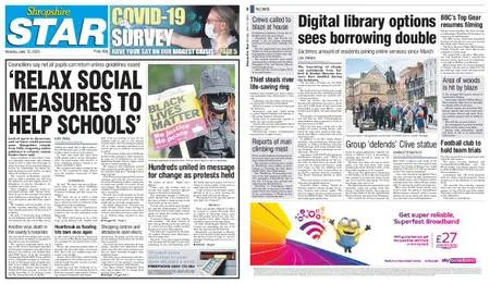 Shropshire Star Shrewsbury Edition – June 15, 2020