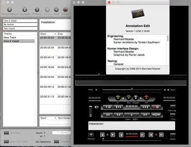 Zeitanker Annotation Edit 1.9.64 Multilangual Mac OS X