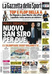 La Gazzetta dello Sport con edizioni locali - 13 Ottobre 2016