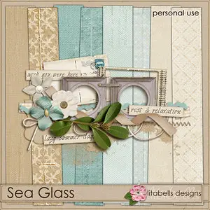 Scrap Kit: Sea Glass