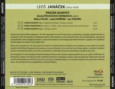 Prazak Quartet - Leos Janacek: String Quartets; Concertino (2014)