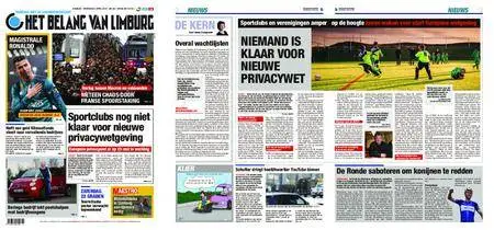 Het Belang van Limburg – 04. april 2018