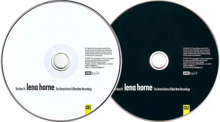 Lena Horne - The Best Of Lena Horne: The United Artists & Blue Note Recordings (2007) 2CDs