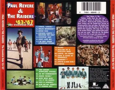 Paul Revere & The Raiders - The Essential Ride '63 -'67 (1995) *Re-UP*