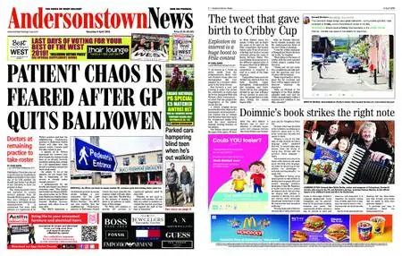 Andersonstown News – April 06, 2019