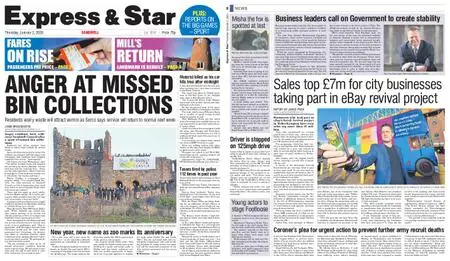 Express and Star Sandwell Edition – January 02, 2020