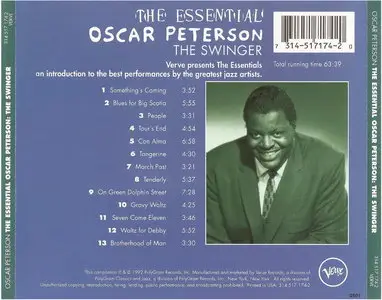Oscar Peterson - The Essential Oscar Peterson: The Swinger (1992)