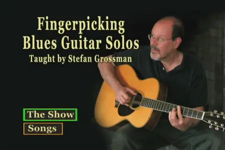 Stefan Grossman - Fingerpicking Blues Guitar Solos [repost]