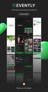 Evently - Event & Tickets App UI Kit