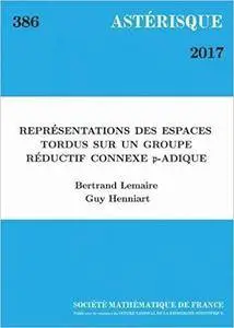 Representations Des Espaces Tordus Sur Un Groupe Reductif Connexe P-adique