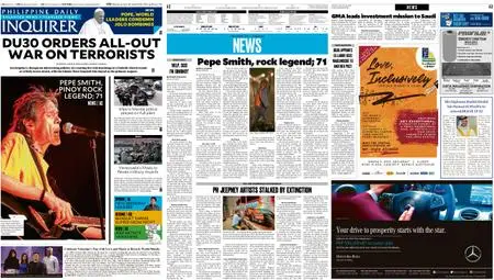 Philippine Daily Inquirer – January 29, 2019