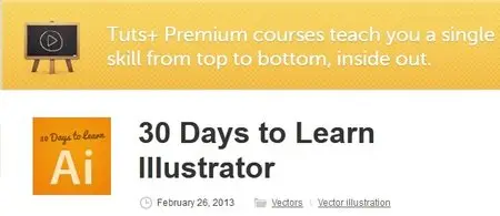 30 Days to Learn Illustrator