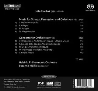 Susanna Mälkki, Helsinki Philharmonic Orchestra - Bartók: Concerto for Orchestra; Music for Strings (2021)