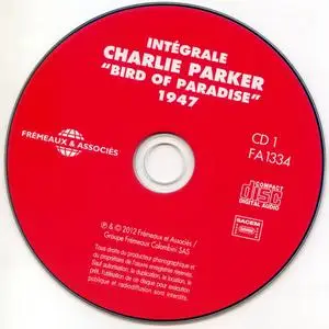 Charlie Parker - Integrale Charlie Parker, Vol. 4, "Bird Of Paradise", 1947 (2012) {3CD Set Frémeaux & Associés FA1334}