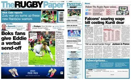 The Rugby Paper – June 10, 2018