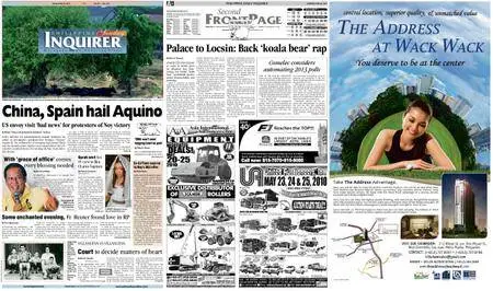 Philippine Daily Inquirer – May 23, 2010