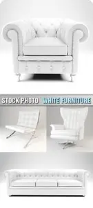 Stock Photo - White Furniture