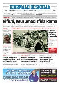 Giornale di Sicilia Sicilia Orientale - 14 Gennaio 2018