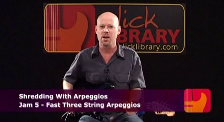Lick Library - Ultimate Guitar Techniques - Shredding with Arpeggios - DVD/DVDRip (2007) [Repost]